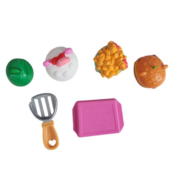 Num Noms Series 2 Diner 6 Pieces Pickly Go-Go Works Unscented Stackable Full Set - Picture 8 of 10